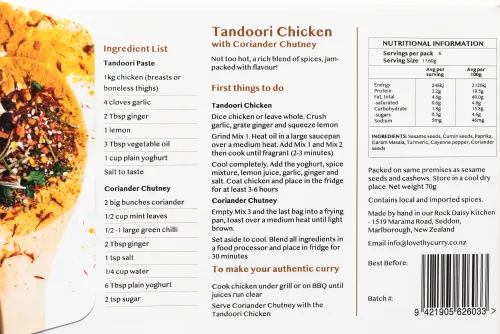 Back Tandoori Chicken